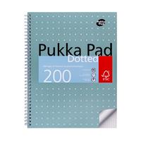 Spirálfüzet, A4+, pontrácsos, 100 lap, PUKKA PAD 